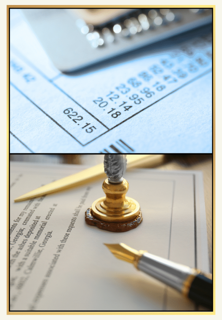 Les divers frais de prestataires: agence, architecte, notaire, sont autant de frais qui doivent être anticipés.